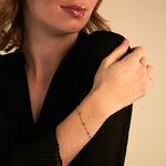 Bracelet Falk Or Jaune Am&eacute;thyste Oxyde De Zirconium - Bracelets Femme | Histoire d&rsquo;Or