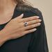 Bague Ivan Or Blanc Saphir Et Diamant - Bagues solitaires Femme | Histoire d’Or