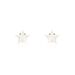 Boucles D'oreilles Puces Elais Etoile Or Jaune Oxyde De Zirconium - Clous d'oreilles Femme | Histoire d’Or