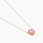 Collier Rio Copacabana Argent Rose Oxyde De Zirconium - Colliers fantaisie Femme | Histoire d&rsquo;Or