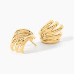 Boucles D'Oreilles Puces Fahim Or Jaune - Clous d'oreilles Femme | Histoire d&rsquo;Or