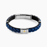 Bracelet Jourdan Trenza Acier Bicolore - Bracelets Homme | Histoire d&rsquo;Or