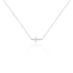 Collier Like A Virgin Or Blanc Oxyde De Zirconium - Colliers Femme | Histoire d&rsquo;Or
