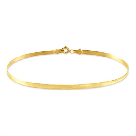 Bracelet Droit Lisse Or Jaune - Bracelets chaîne Femme | Histoire d’Or