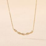 Collier Carolyne Or Jaune Oxyde De Zirconium - Colliers Femme | Histoire d&rsquo;Or