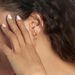 Boucles D'oreilles Pendantes Kristina Or Jaune Oxyde De Zirconium - Boucles d'oreilles pendantes Femme | Histoire d’Or