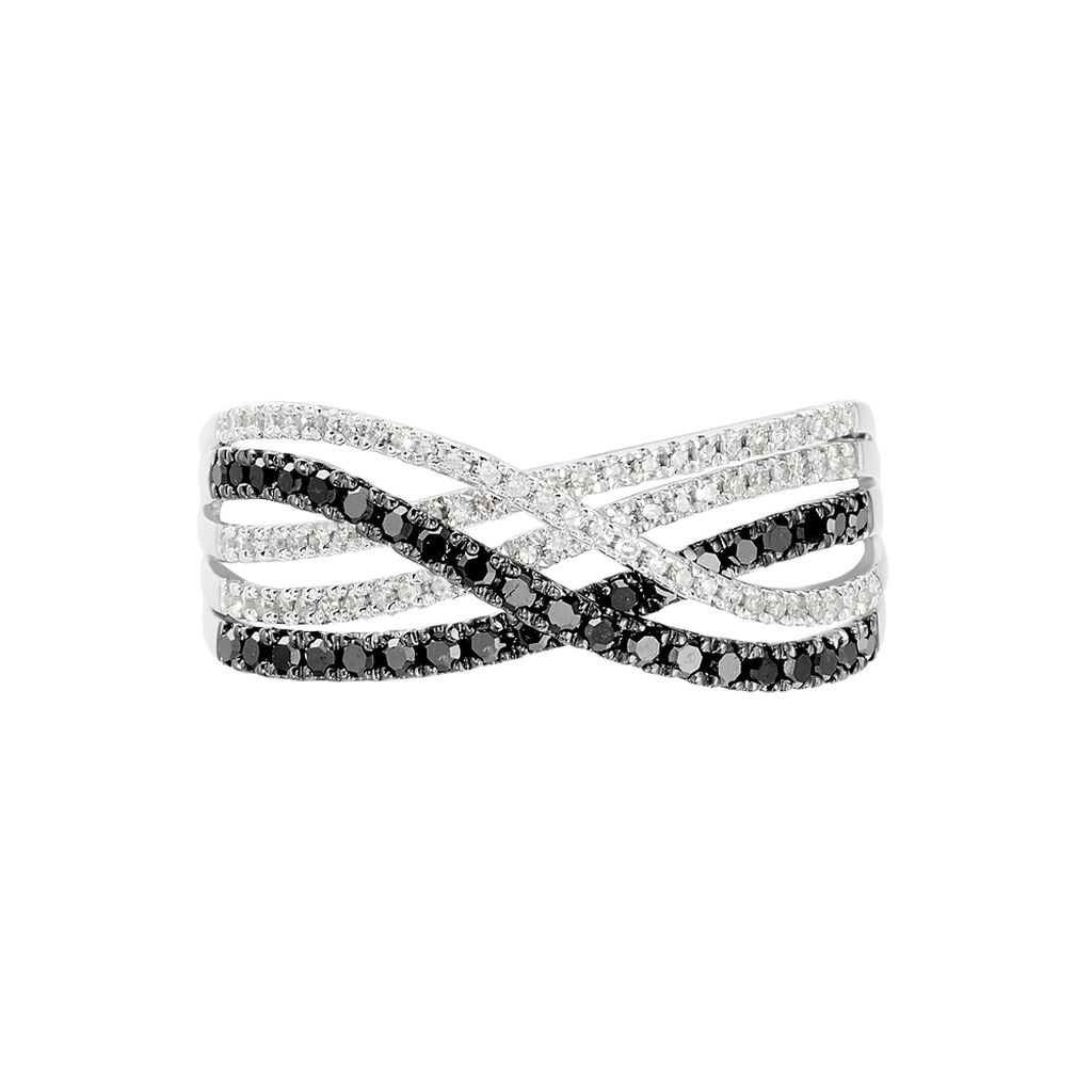 Bague Julianne Or Blanc Diamant - Bagues avec pierre Femme | Histoire d’Or