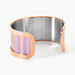 Bracelet Jonc Kayssi Acier Rose - Bracelets joncs Femme | Histoire d’Or