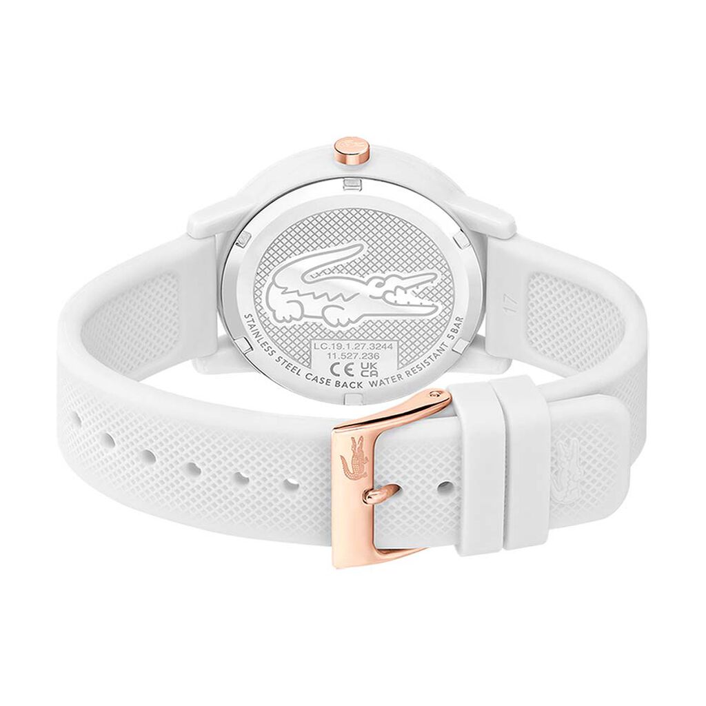 Montre Lacoste 12.12 Blanc - Montres Femme | Histoire d’Or