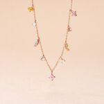 Collier Nimbe Argent Rose Oxyde De Zirconium - Colliers Femme | Histoire d&rsquo;Or