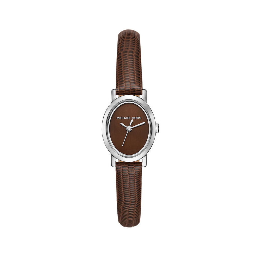 Montre Michael Kors Maude Marron - Montres Femme | Histoire d&rsquo;Or