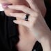 Bague Marichka Ceramique Noir Céramique - Bagues avec pierre Femme | Histoire d’Or