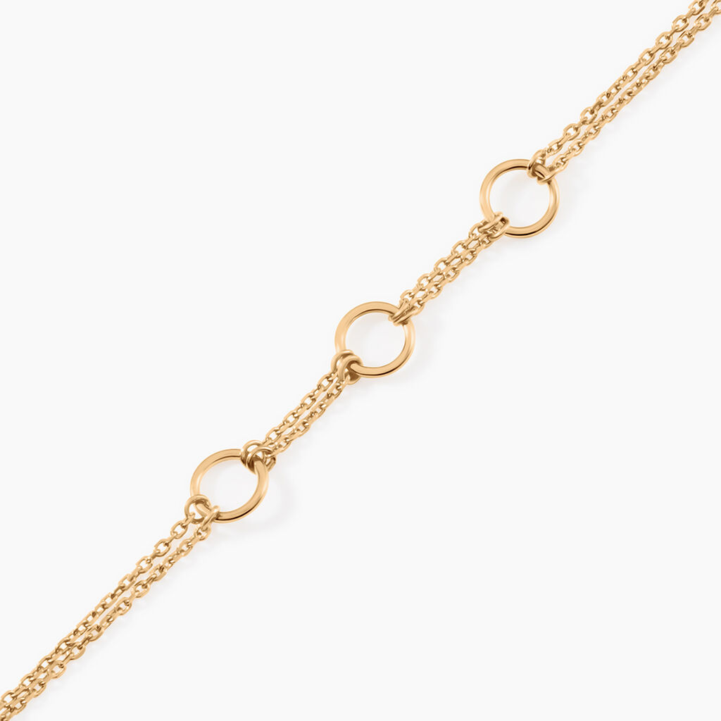 Bracelet Nalla Plaqu&eacute; Or Jaune - Bracelets Femme | Histoire d&rsquo;Or
