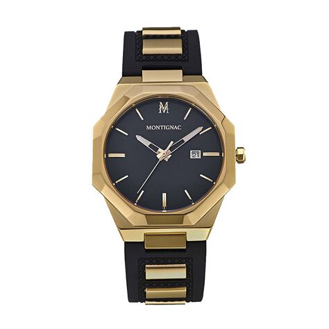 Montre Montignac Noir - Montres Homme | Histoire d’Or
