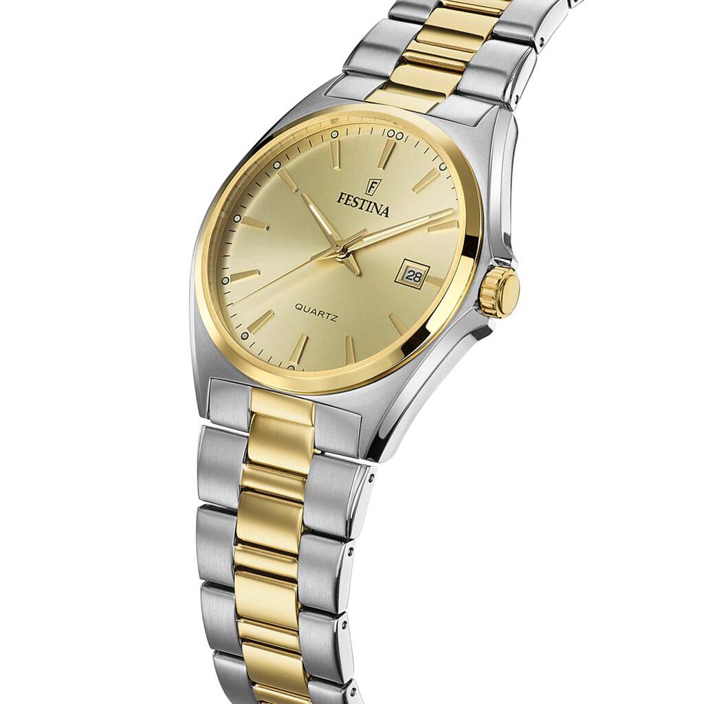 Montre Festina Classics Doré - Montres Homme | Histoire d’Or
