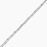 Bracelet Tounes Argent Blanc - Bijoux sans pierre Femme | Histoire d&rsquo;Or