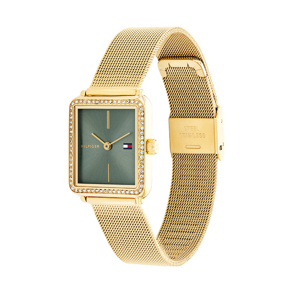 Montre Tommy Hilfiger Tea Vert - Montres Femme | Histoire d&rsquo;Or
