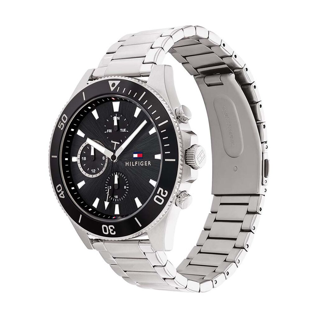 Montre Tommy Hilfiger Larson Noir - Montres Homme | Histoire d’Or