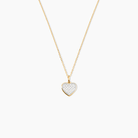 Collier Salviane Or Jaune Oxyde De Zirconium - Colliers Femme | Histoire d’Or