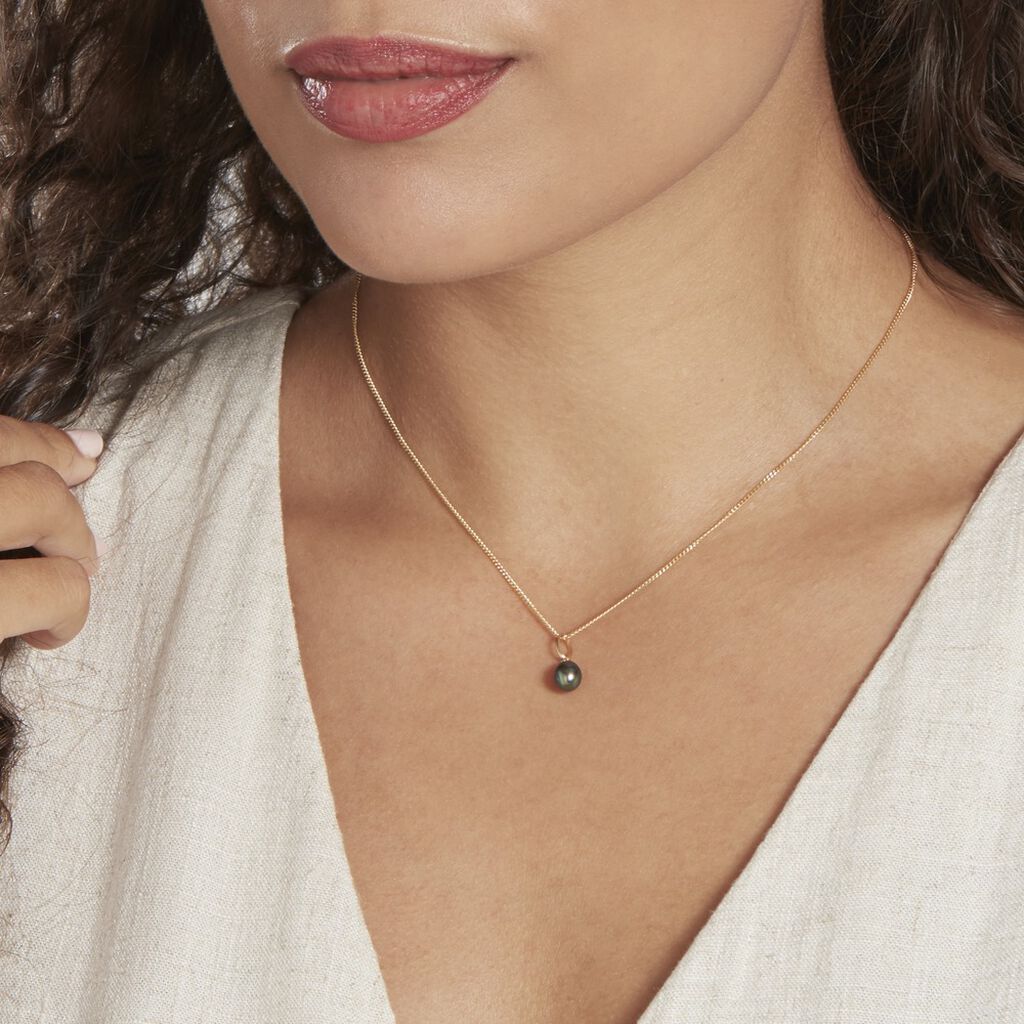 Pendentif Severiane Or Jaune Perle De Culture - Pendentifs Femme | Histoire d’Or