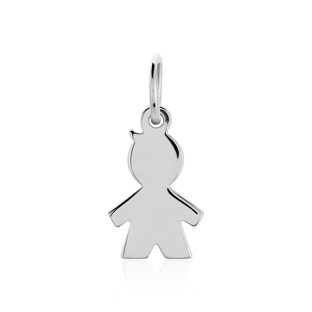 Pendentif Kids Argent Blanc