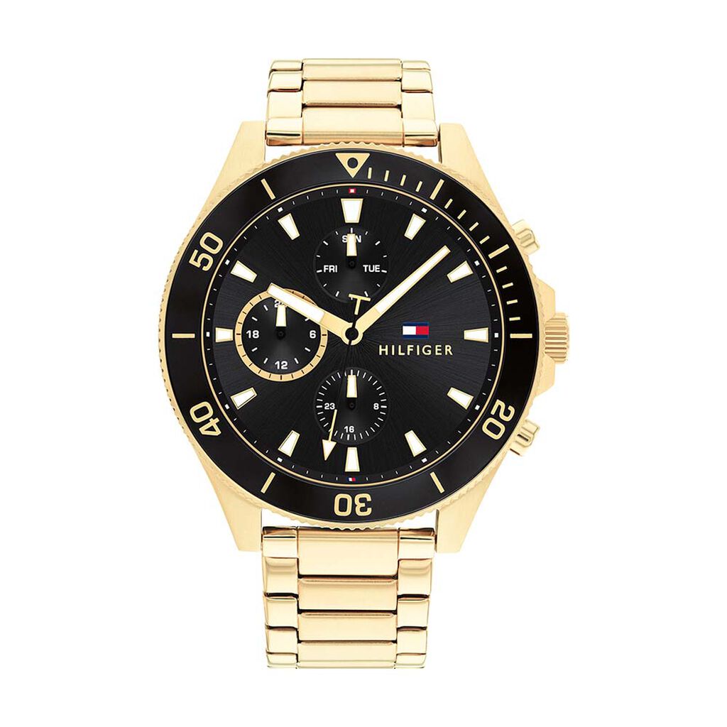 Montre Tommy Hilfiger Larson Noir - Montres Homme | Histoire d’Or