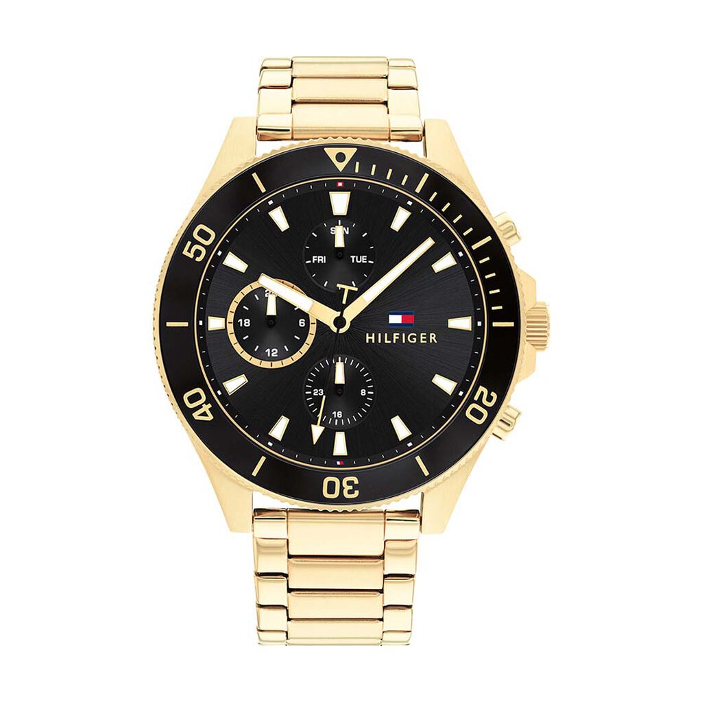 Montre Tommy Hilfiger Noir - Montres Homme | Histoire d’Or