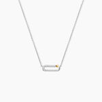 Collier Or Jaune Argent Blanc Oxyde De Zirconium - Colliers Femme | Histoire d&rsquo;Or