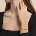 Bracelet Jany Maille Palmier Or Blanc - Bracelets chaîne Femme | Histoire d’Or
