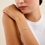 Bracelet Rio Argent Blanc Oxyde De Zirconium - Bracelets Pierre Femme | Histoire d&rsquo;Or