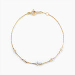 Bracelet Falling Star Or Jaune Oxyde De Zirconium - Bracelets Femme | Histoire d&rsquo;Or