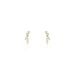 Boucles D'oreilles Puces Iuliana Or Jaune Oxyde De Zirconium - Clous d'oreilles Femme | Histoire d’Or