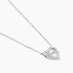 Collier Elansa Argent Blanc Oxyde De Zirconium - F&ecirc;te des m&egrave;res Femme | Histoire d&rsquo;Or