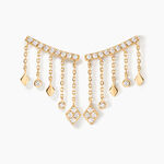 Boucles D'oreilles Pendantes Eclat D'etoile Or Jaune Oxyde - Boucles d'oreilles pendantes Femme | Histoire d&rsquo;Or