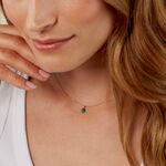 Collier Ond&eacute;e Or Jaune Malachite - Colliers Femme | Histoire d&rsquo;Or