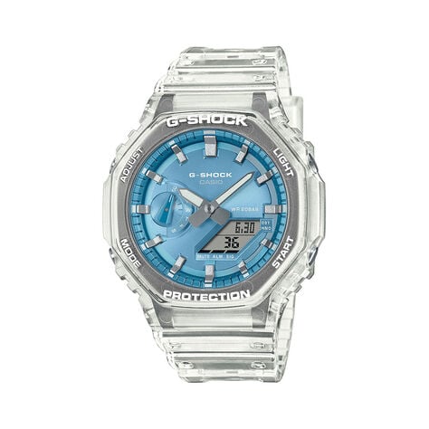 Montre Casio G-shock Ga2100 Bleu Sky - Montres Homme | Histoire d&rsquo;Or