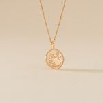 Collier Iago Plaqu&eacute; Or Oxydes De Zirconium - Colliers Zodiaque Femme | Histoire d&rsquo;Or