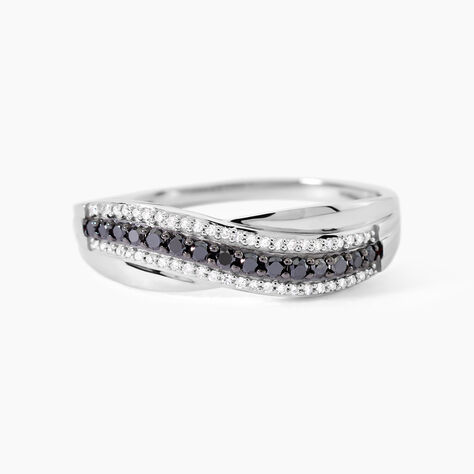 Bague Calliste Or Blanc Diamant - Bagues avec pierre Femme | Histoire d&rsquo;Or