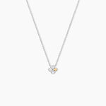 Collier Or Jaune Argent Blanc Oxyde De Zirconium - Colliers Femme | Histoire d&rsquo;Or