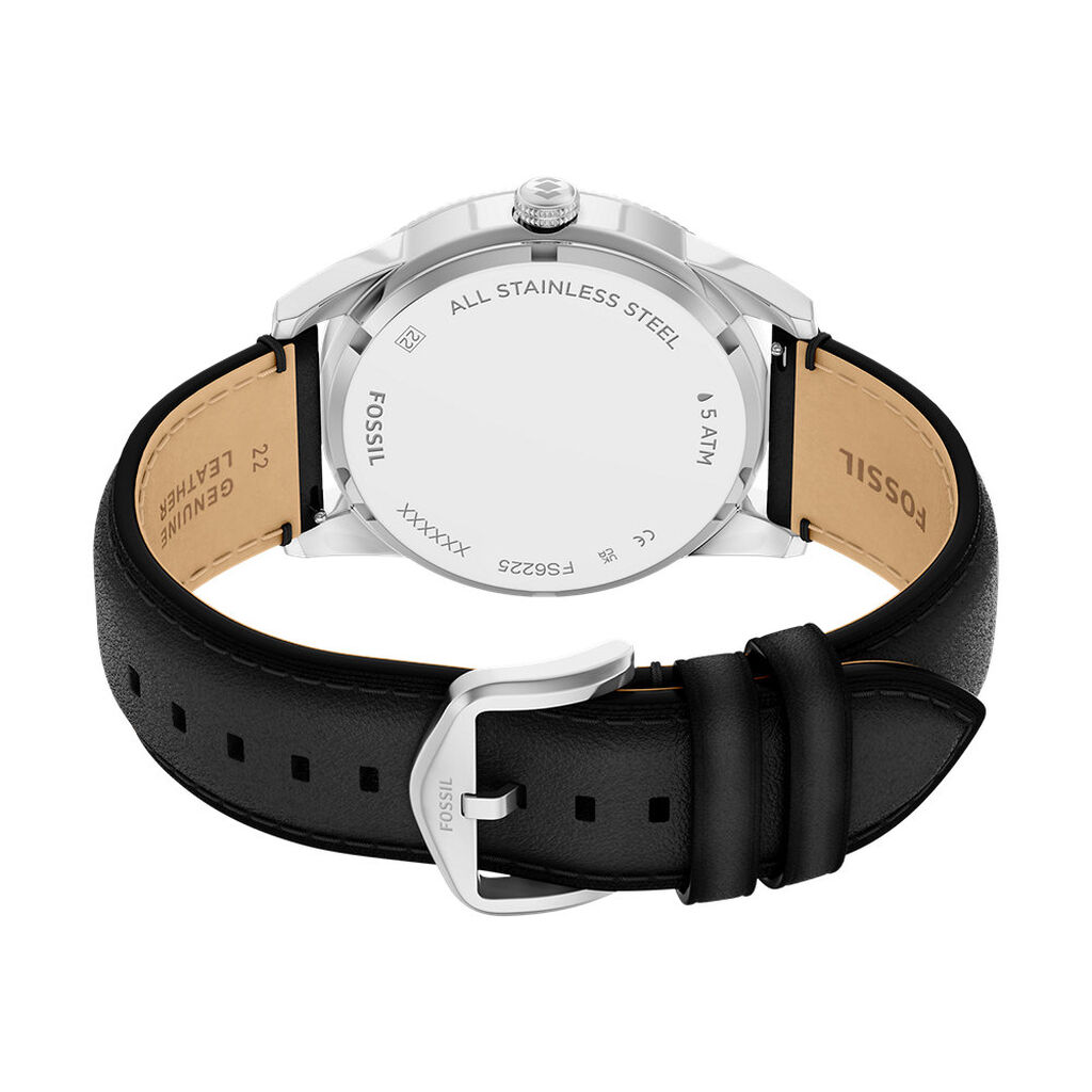 Montre Fossil Pearson Noir - F&ecirc;te des p&egrave;res Homme | Histoire d&rsquo;Or