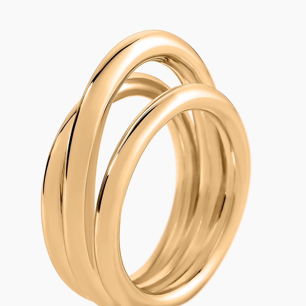 Bague Ariane Plaqu&eacute; Or Jaune - Bagues fantaisie Femme | Histoire d&rsquo;Or
