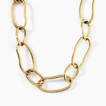 Collier Cecilie Acier Jaune - F&ecirc;te des m&egrave;res Femme | Histoire d&rsquo;Or