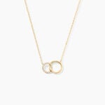 Collier Or Jaune Nesrine Oxydes - Colliers Femme | Histoire d&rsquo;Or