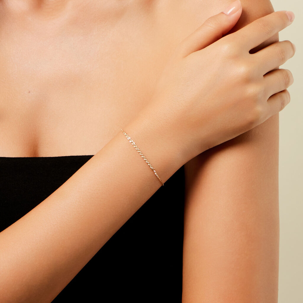 Bracelet Cormag Or Jaune - Bracelets chaîne Femme | Histoire d’Or