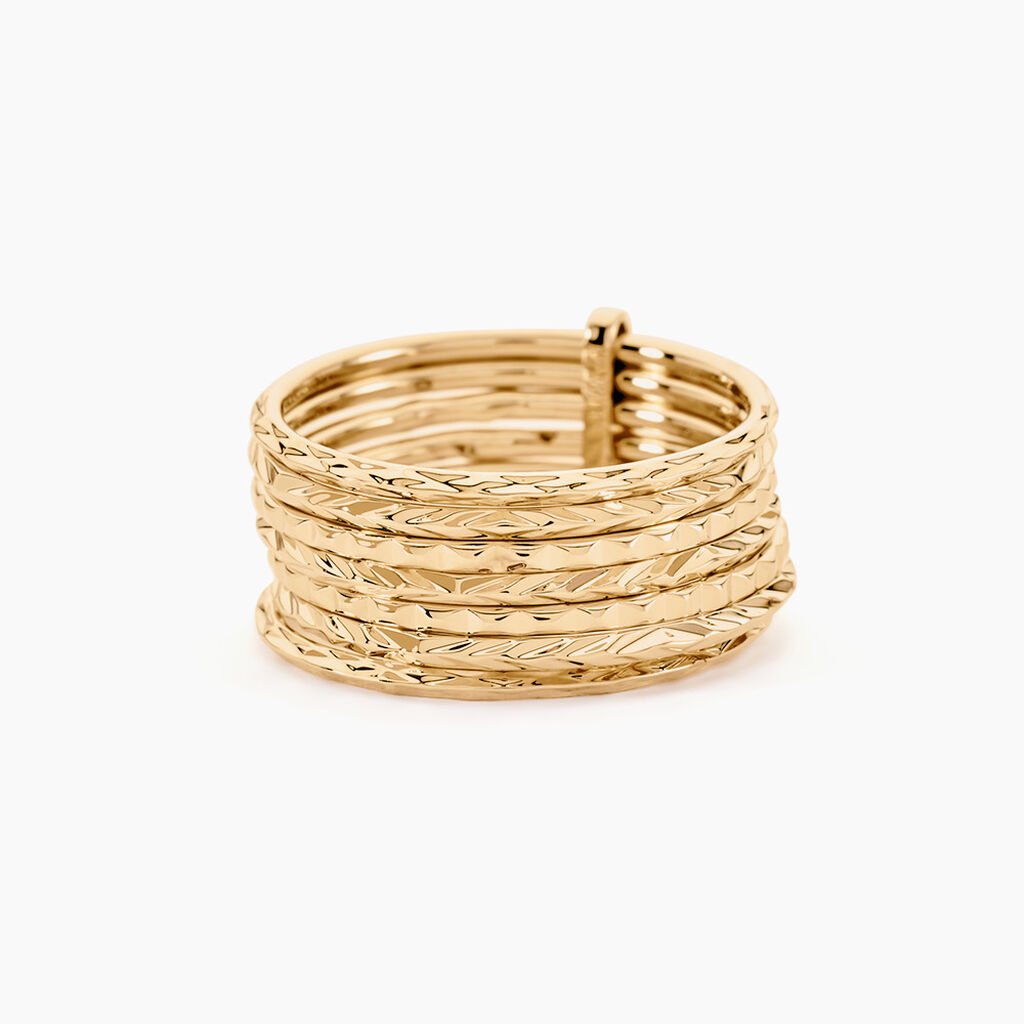 Bague Plaqu&eacute; Or Celio - Bagues fantaisie Femme | Histoire d&rsquo;Or