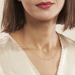 Chaine Or Jaune Pilea - Chaines Femme | Histoire d&rsquo;Or