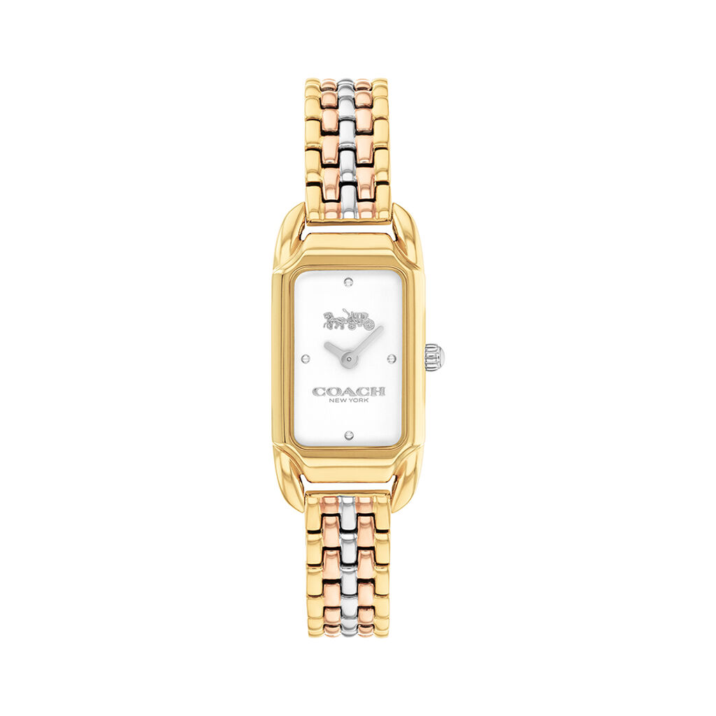 Montre Coach Cadie Blanc - Montres Femme | Histoire d&rsquo;Or