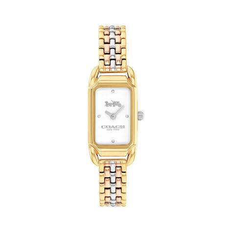 Montre Coach Cadie Blanc - Montres Femme | Histoire d&rsquo;Or