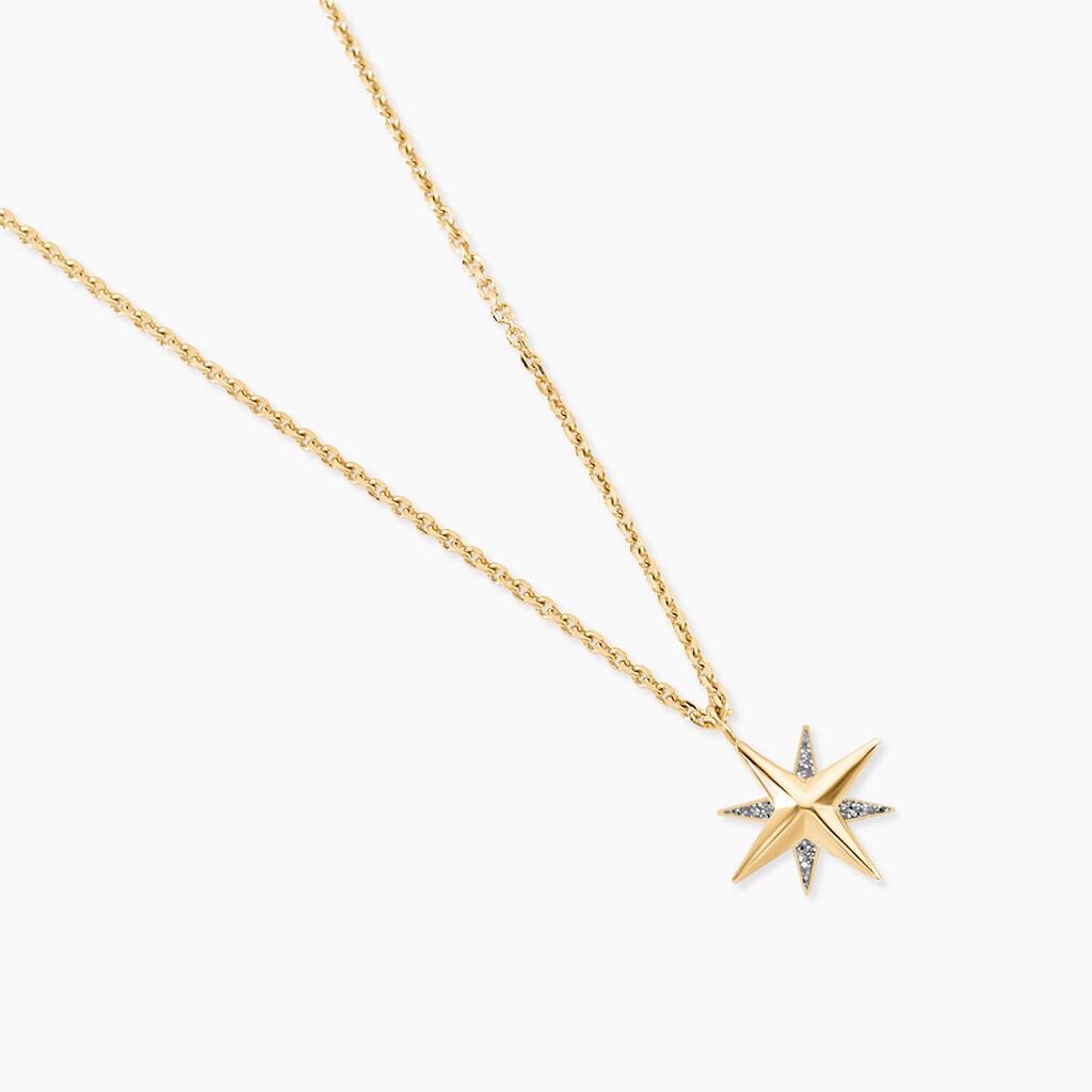 Collier Papias Argent Dor&eacute; A L'Or 750/1000 - Colliers Femme | Histoire d&rsquo;Or