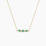 Collier Muhsina Or Jaune Emeraude - Colliers Femme | Histoire d&rsquo;Or